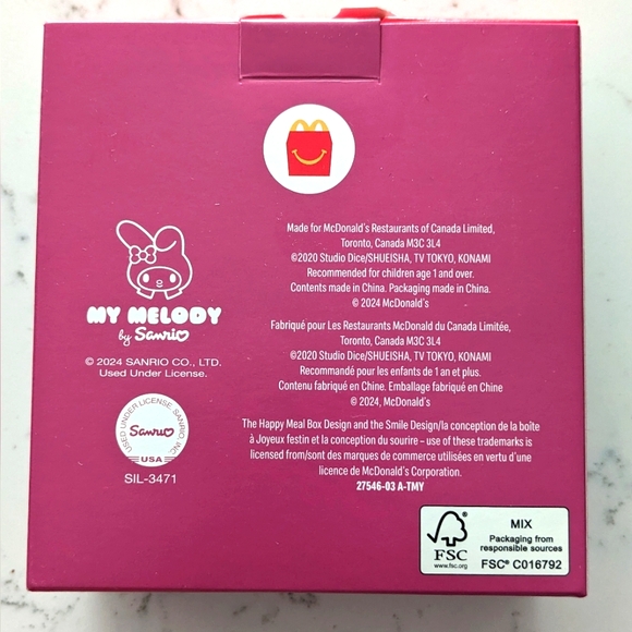 McDonald's Toy - My Melody X Dark Magician Girl - Picture 3 of 3